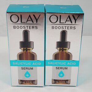 Olay Boosters Salicylic Acid Serum 30ml Set of 2 NIB